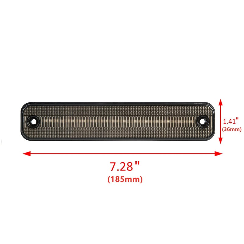 HECASA Full LED Side Marker Light Kit Compatible with 2003-2009