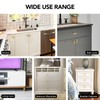 10 Pack Gold Cabinet Knobs 2 Inch - Brushed Brass
