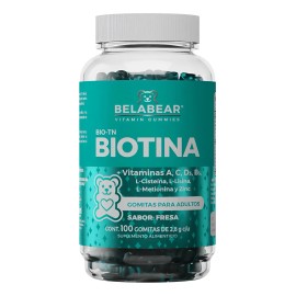 Solanum Belabear Biotina + Vitaminas 100 Gomitas Sfn