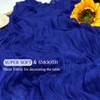 12Pack Royal Blue Table Runner 10Ft Cheesecloth Table Runner Boho