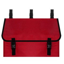 Country Pride Stall Front Storage Bag Signature with Mesh Pocket, Red