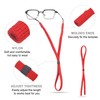 sourcing map 6pcs Glasses Strap Adjustable Sunglasses Strap Nylon Sunglasses