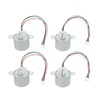10Pcs Stepper Motor Step Copper Coil High Torsion DC 5V
