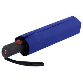 Knirps C.205 Women's Pocket Umbrella Medium Duomatic with Automatic Open/Close Blue, Blue