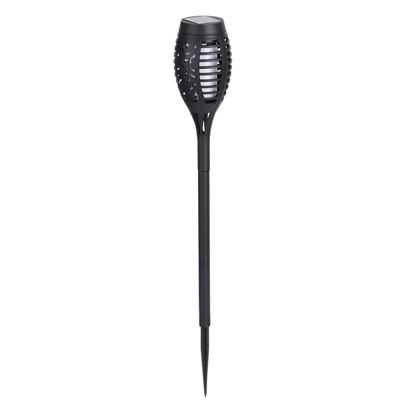 4PCS Solar Power Torch Shaped Flickering Flame Light Outdoor Garden