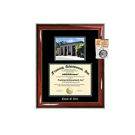 Diploma Frame Big Portland State University PSU Graduation Gift Case Embossed Picture Frames Engraving Degree Graduate Bachelor Masters MBA PHD Doctorate School