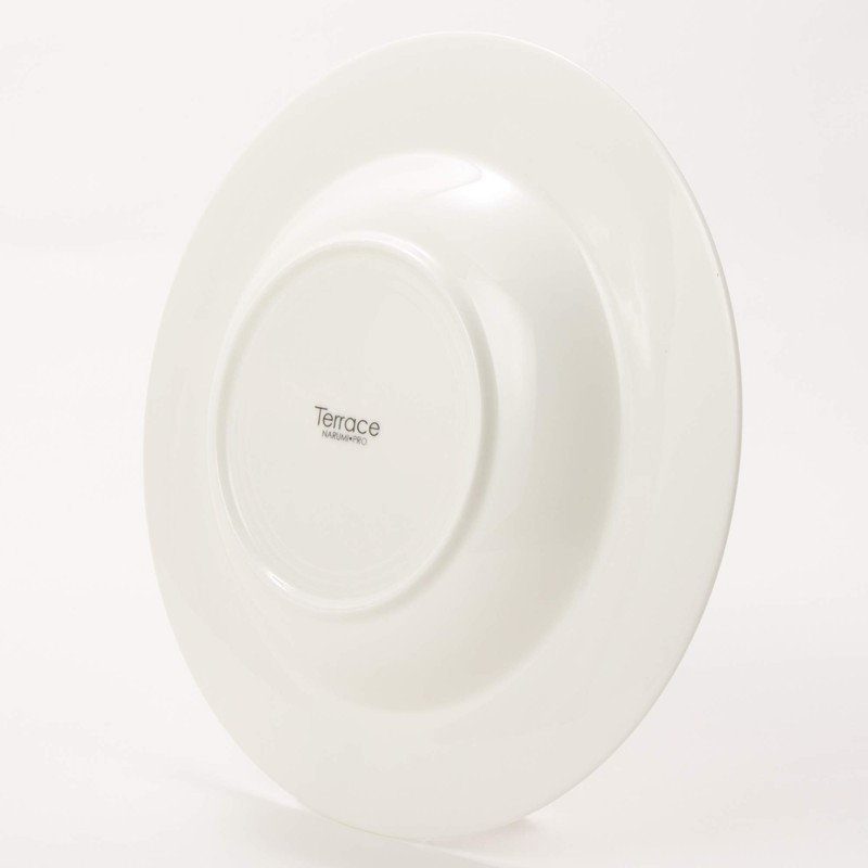 Narumi 51138-5580 Terrace Relief Rim Soup Plate, 9.4 inches (24
