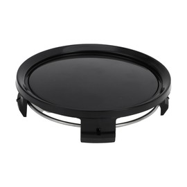 Hihaha Universal Car Wheel Center Hub Cap/Rim Cover Hub Caps/for Most Cars/Snap-in Plastic 74mm 2.91" OD / 1 Pc Black