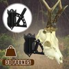 MorningRo 3 Pcs European Mount Skull Hanger Adjustable Deer Skull