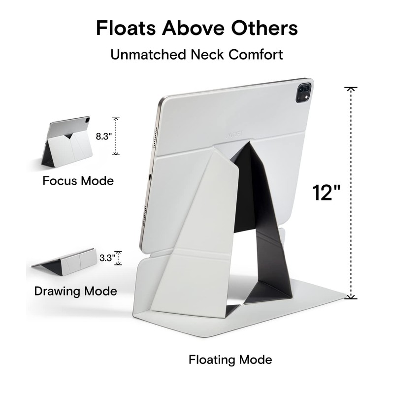 MOFT Tablet Case Compatible with Pro 12.9 in(4th/5th/6th Generation) Snap