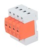 4P Surge Protective Device DIN Rail Mounting Arrester Protector with