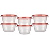 Rubbermaid TakeAlongs Small Bowl Food Storage Containers, 3.2 Cup, 2