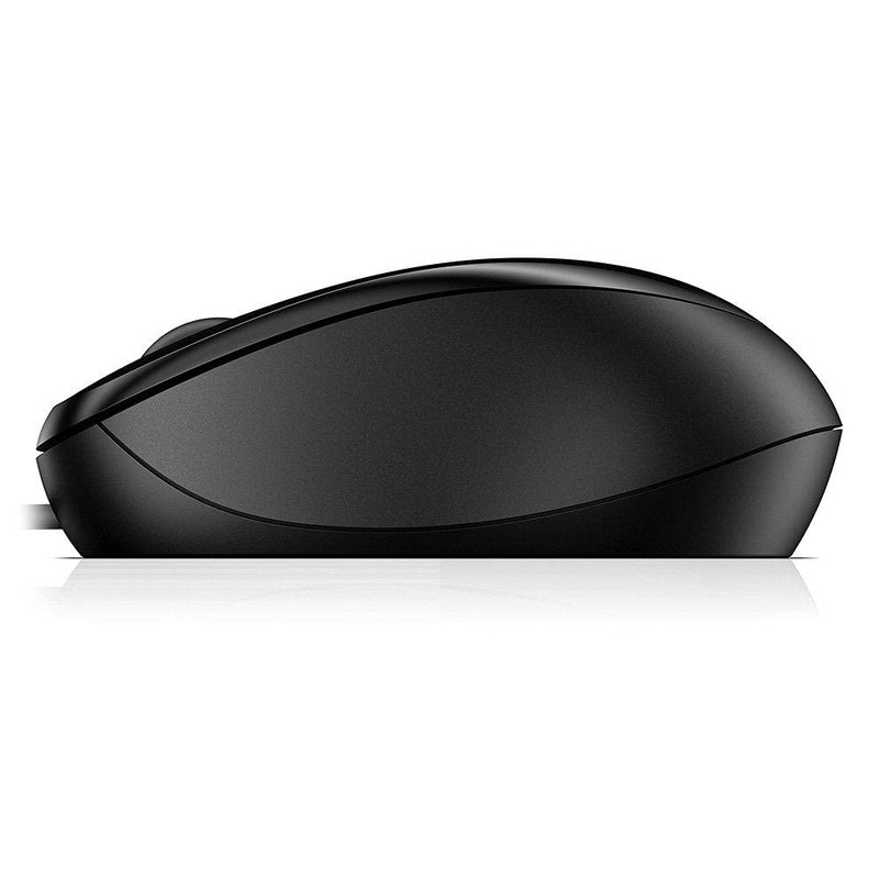 HP 1000 Black Wired USB Mouse