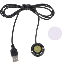 Jorunhe 1.5w White LED Mini Surface Mounted Light Jewelry Cabinet Lamp Spotlight Ac85-265v (Black 4pcs)