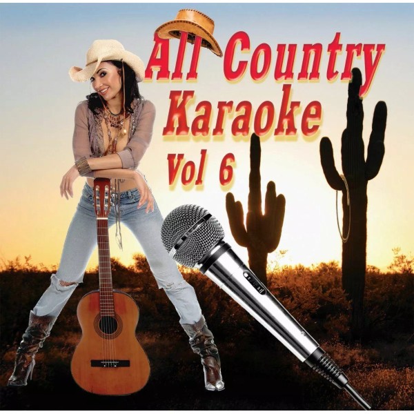 Quik Hitz KARAOKE CD+G ALL COUNTRY VOL-06 NEW IN VINYL