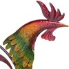 Rooster Wind Spinner Iron Decorative Wind Spinner Decor 37 X