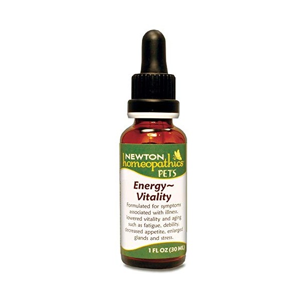 Newton Homeopathics Energy~Vitality Assist for Dogs and Cats, 1 fl. oz.
