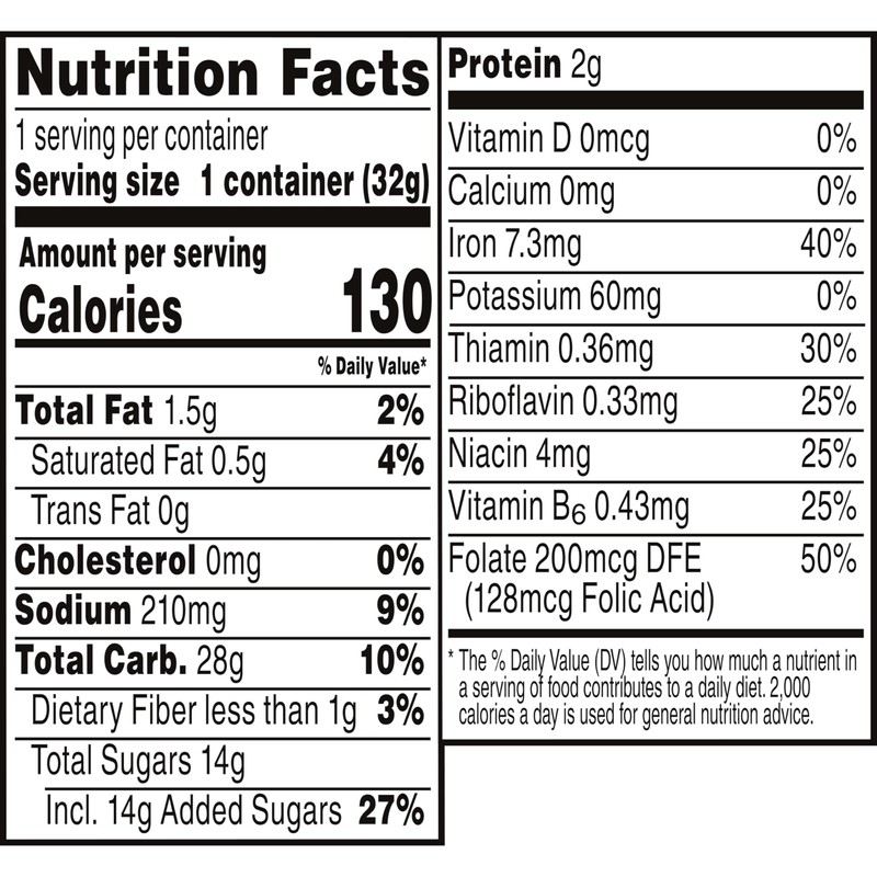 Cap'n Crunch Breakfast Cereal, Oops All berries, 1.12 Oz Individual