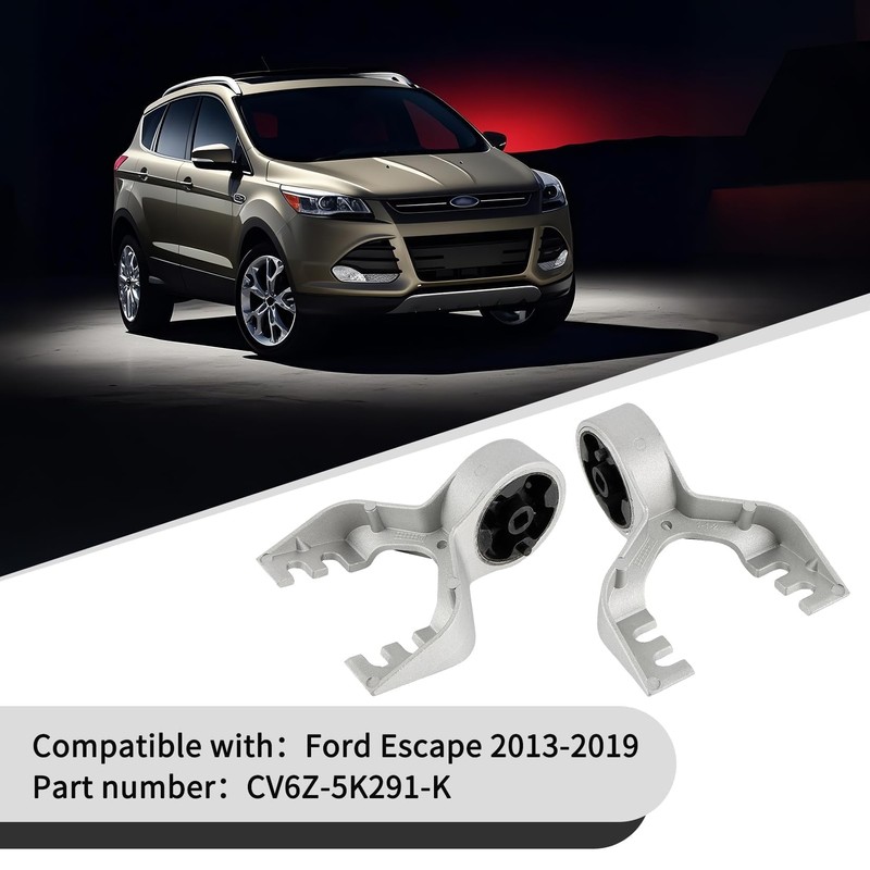 PSLER Muffler Hanger Brackets 2PCS Replacement for Ford Escape 2013-2019,