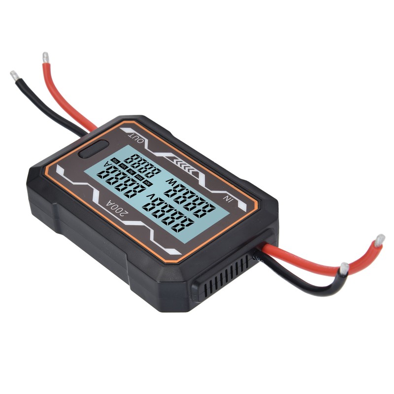 DC Power Meter Backlight Setting Large Screen Display Multifunctional Power
