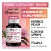 Probioticos Mujer Billion Cepas Prebióticos Arándano Inulina Achicoria Vaginales Intestinal