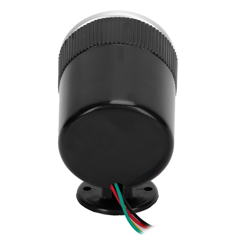 Tachometer 52mm/2.05in 0‑8000 RPM Carbon Fiber Panel Pointer 12V Universal