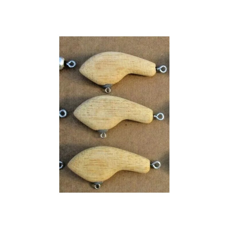 ALL AMERICAN Awesome Balsa Wood Crankbaits 12ct BALSA WOOD Flat