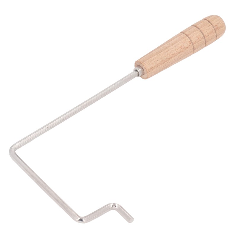 Guitar Hex Wrench Extended 4mm Hex Key Solid Wood Handle