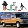DUZFOREI Door Lock Cylinders & Ignition Switch with Keys Replacement