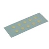Myst (Maisto) Luminous Tape Round Yellow φ 7 mm, 10 Pieces (5091)