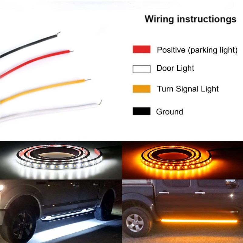 SOCAL-LED LIGHTING Truck LED Running Board Light DRL Side Kick