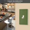 Kigai Blank Wall Plate,Plain Dark Olive Green Solid Color Outlet