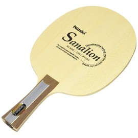 Nittaku NE-6779 Table Tennis Racket, Sanarion D, Shake Hand, Defensive Flare