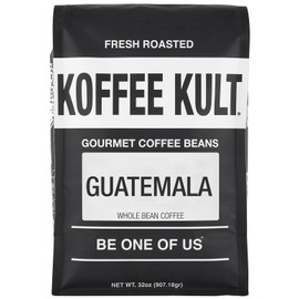 Guatemala Huehuetenango: Premium Medium Roast Whole Bean Coffee - Gourmet, Single Origin Arabica Coffee Beans (Whole Bean, 32oz)