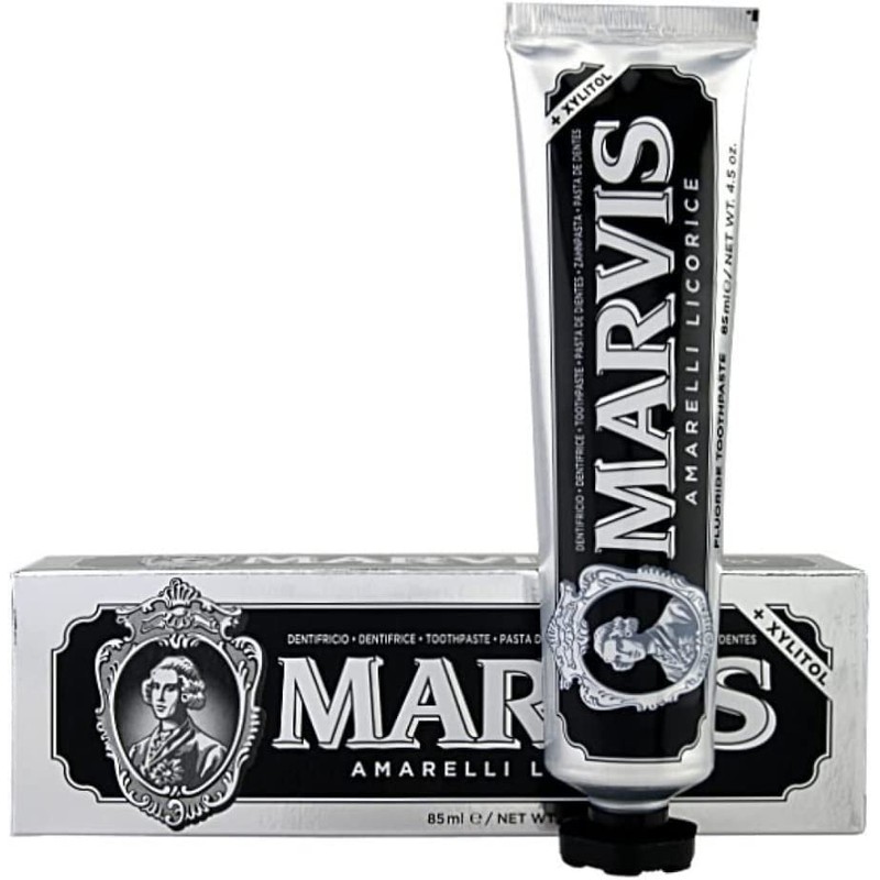 MARVIS® Amarelli Licorice Mint 85 ml I Toothpaste with Liquorice