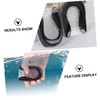 Mobestech 2pairs Honeycomb Heel Cups Shock-absorbing Cushions for Foot Care