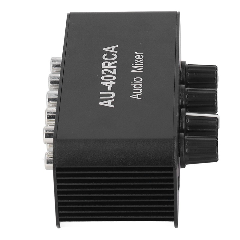 Bidirectional Audio Switcher 4 Way Stereo L R Sound Channel