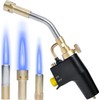 TS-8000 Propane Torch Kit with 3 Nozzles,High Intensity Trigger-Start Soldering