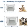 69.3"x69.3"x34.65" Extra Large Dog Playpen Indoor, Tall Puppy Playpen with