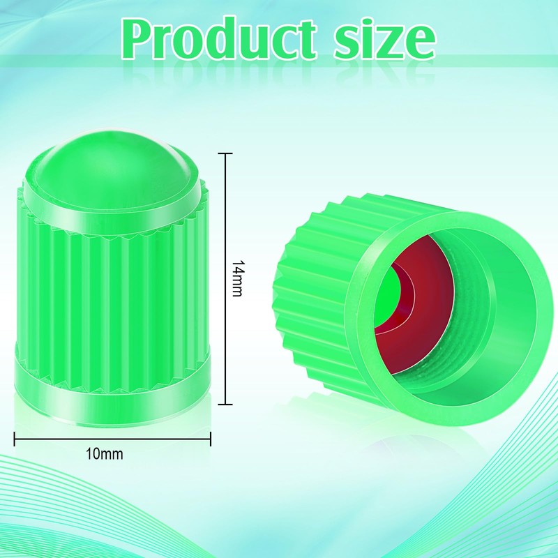 Outus 20 Pcs Tire Valve Stem Caps Car Tire Caps
