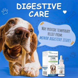 Nutrition Strength Digestive Care for Dogs, Natural Constipation Relief for Dogs and Puppies & Support for Diarrhea, Bloating, Bad Breath, Vomiting, Lack of Appetite, 60 Milliliters