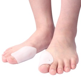 FOOTINSOLE.COM Big Toe Orthopedic Bunion Corrector Spacer & Gel Spreader – Men & Women's Silicone Toe Divider Pads for Hammertoes