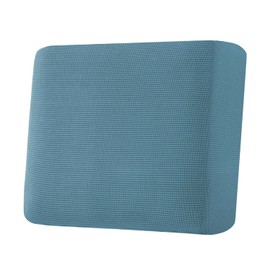 H.VERSAILTEX Super Stretch Individual Seat Cushion Covers Sofa Covers Couch Cushion Covers Slipcover Sets Thick Jacquard Textured Twill Fabric (1 Piece Chair Cushion Cover, Storm Blue)
