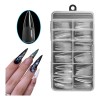 120pzs Tips Soft Gel Uñas Postizas De Largas Y Puntiagudas