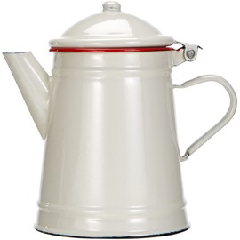 IBILI CAFETERA CONICA Bordeaux 1 LT, Stainless Steel, weiß/rot, 10 x 10 x 20 cm