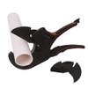DUEBEL Pipe Cutter PVC Cutter Ratcheting Hose Tube Cutter CPVC