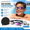Anti-Fog Swimming Goggles for Kids & Adults – HD Wide