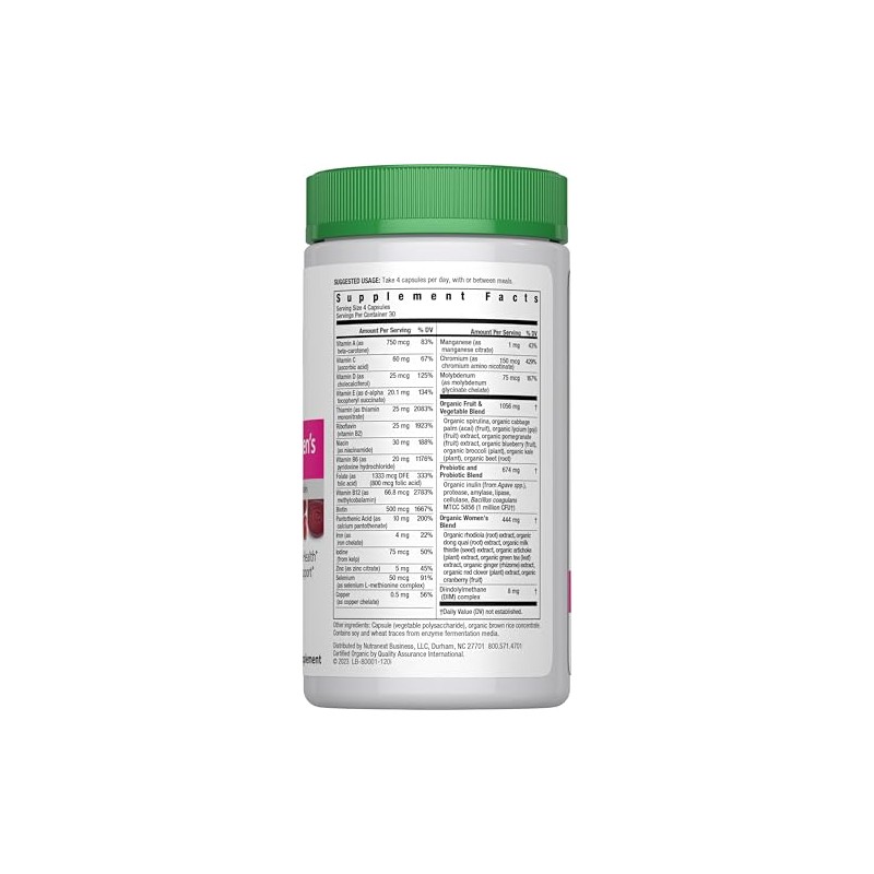 Rainbow Light Multivitamin for Women | 120 Capsules | with