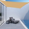 AsterOutdoor Sun Shade Sail Rectangle 8' x 12' UV Block