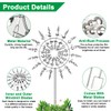 Unique and Magic Metal Windmill, Wind Chime Magic Windmill, 3D